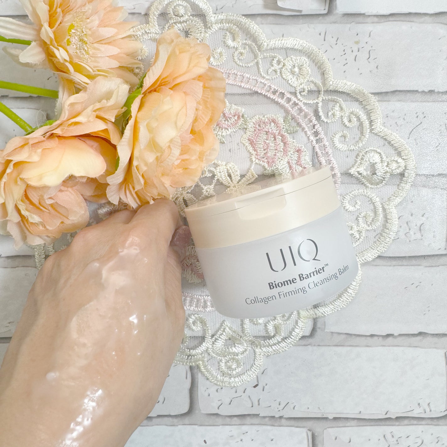 バイオームバリアコラーゲンファーミングクレンジングバーム/UIQ/クレンジングバームを使ったクチコミ(5枚目)
