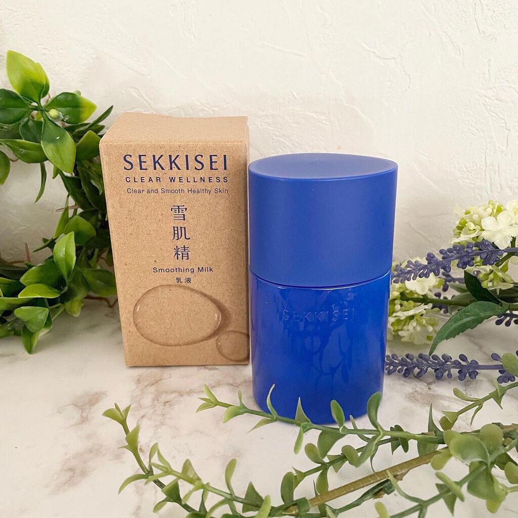 クリアウェルネス スムージング ミルク/雪肌精/乳液を使ったクチコミ（1枚目）