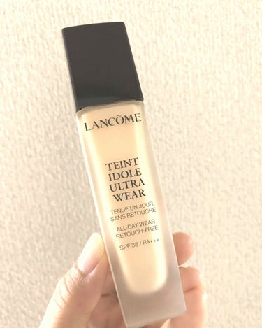 タンイドル ウルトラ ウェア リキッド/LANCOME/リキッドファンデーションを使ったクチコミ（1枚目）