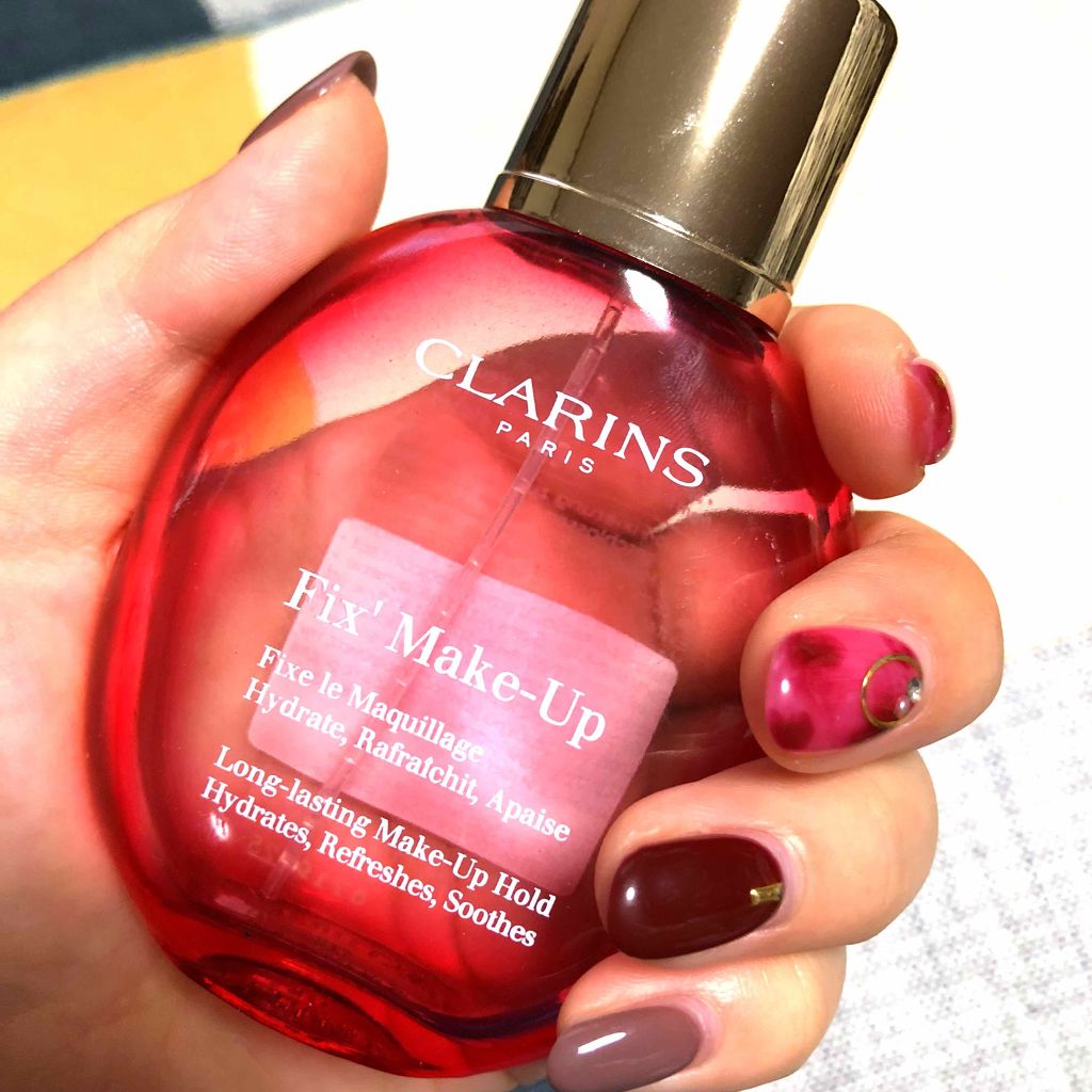 フィックス メイクアップ/CLARINS/ミスト状化粧水を使ったクチコミ(1枚目)