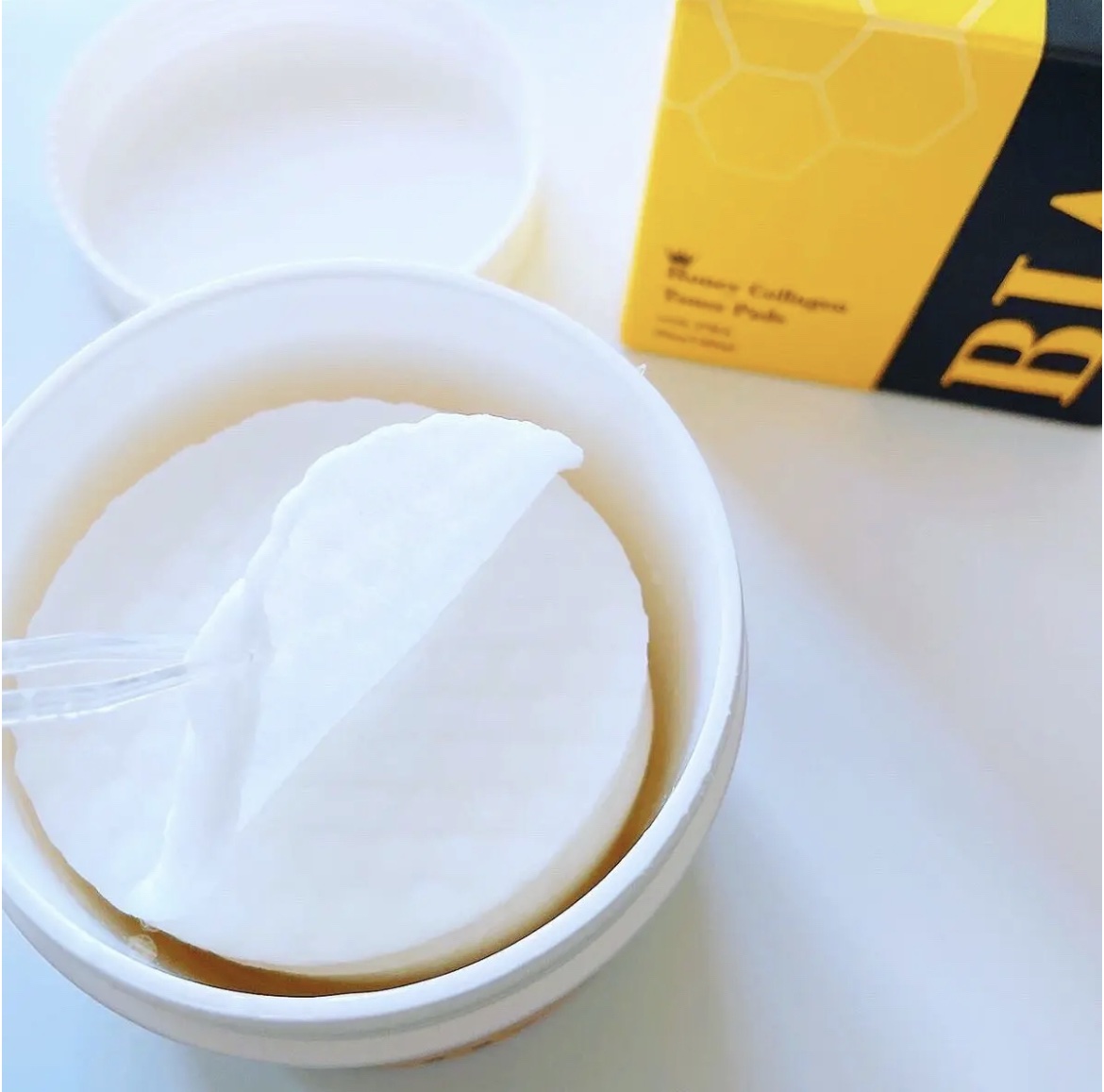 はちみつコラーゲントナーパッド/BIA Effect/トナーパッドを使ったクチコミ（2枚目）