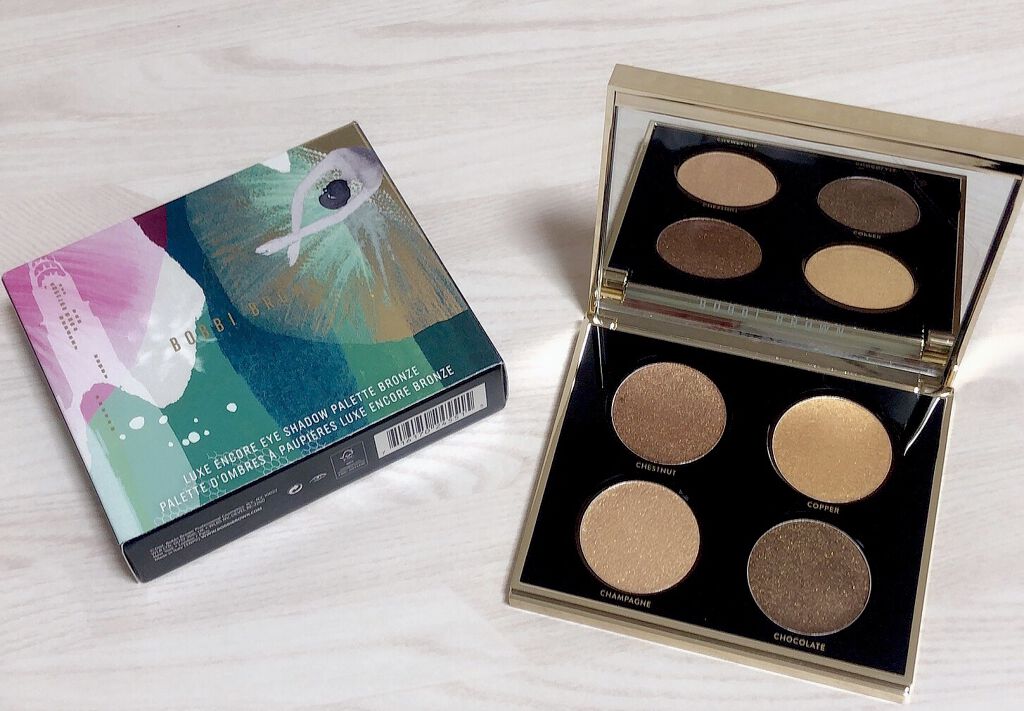 リュクス アンコール アイシャドウ パレット ブロンズ/BOBBI BROWN/アイシャドウパレットを使ったクチコミ（1枚目）
