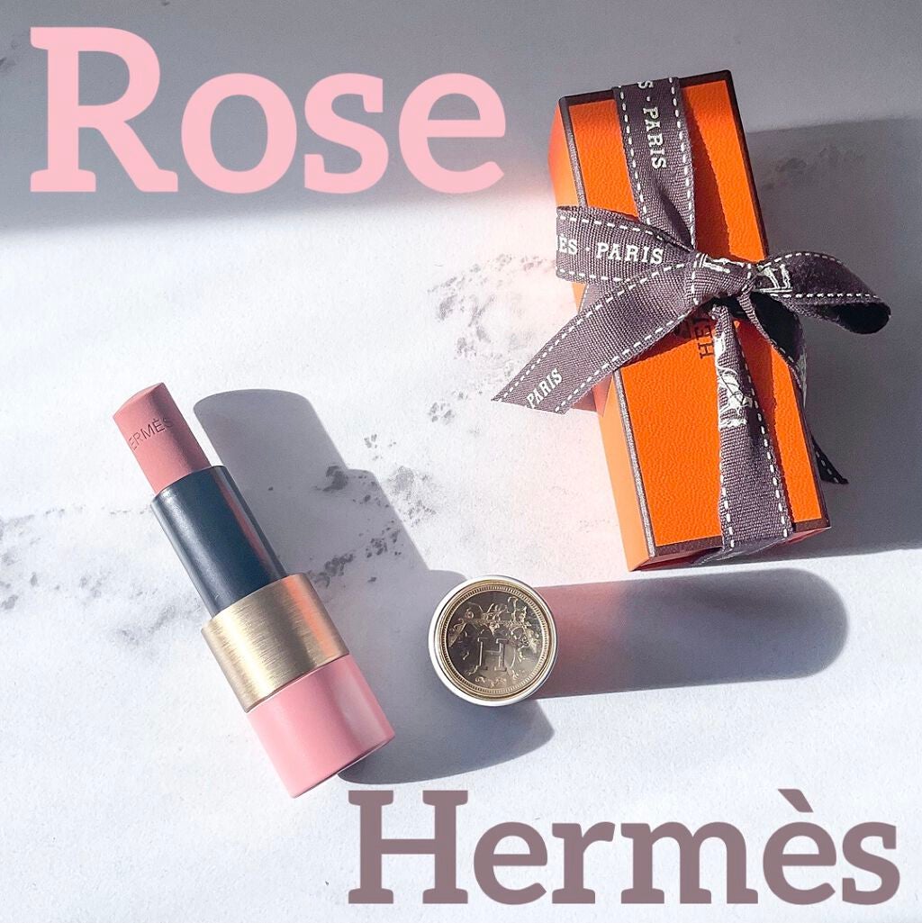 ローズ・エルメス ローズ ア レーヴル/エルメス/口紅を使ったクチコミ(1枚目)