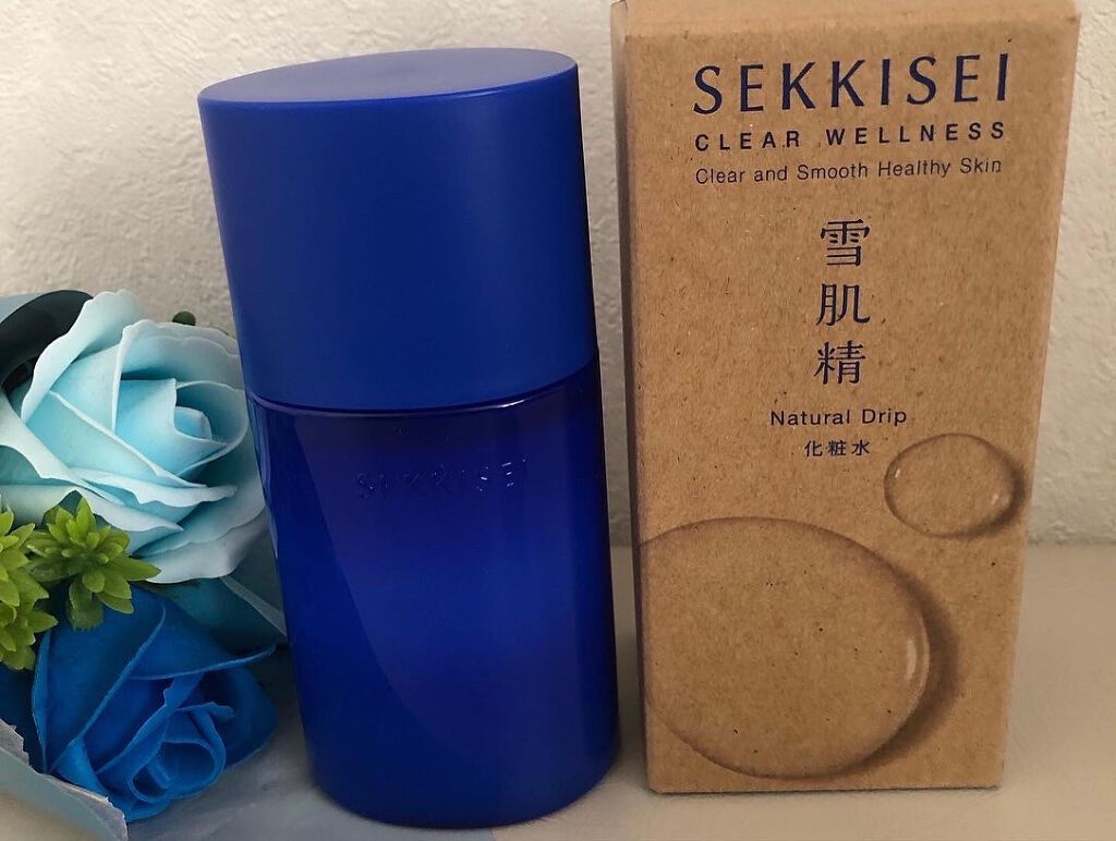 クリアウェルネス ナチュラル ドリップ/雪肌精/化粧水を使ったクチコミ（1枚目）