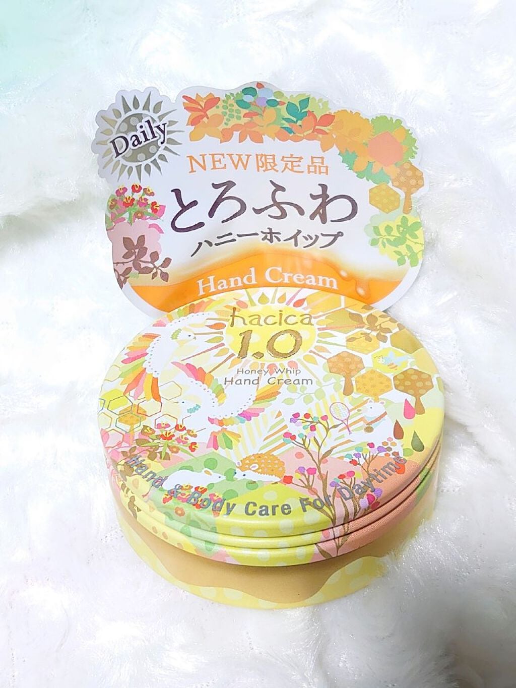 ハニーホイップ ハンドクリーム 1.0/hacica/ハンドクリームを使ったクチコミ(2枚目)