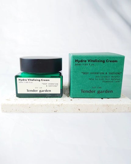ハイドロバイタライジングクリーム/Tender garden/フェイスクリームを使ったクチコミ(1枚目)