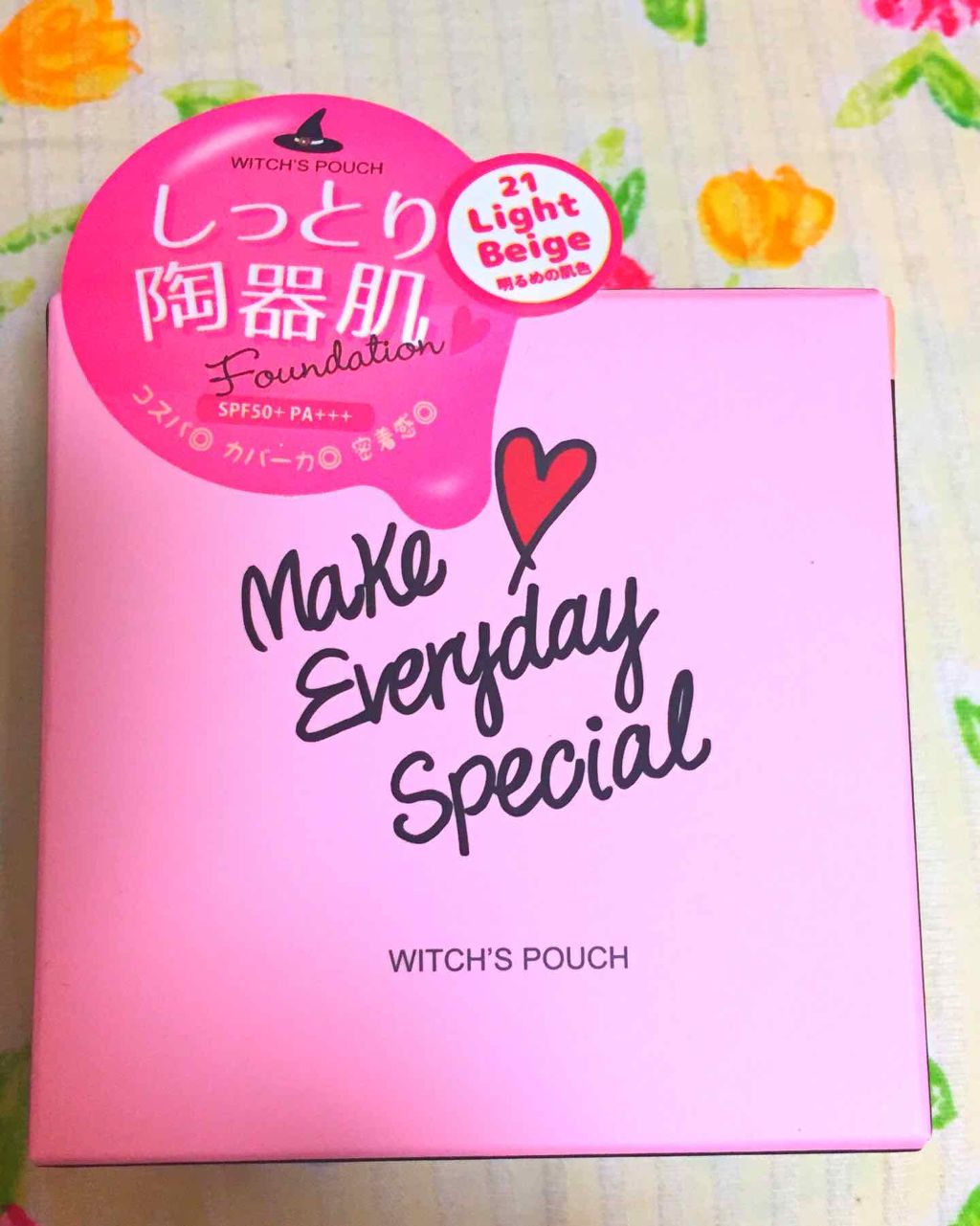 モイスチャーライズ カバー クッション/Witch's Pouch/クッションファンデーションを使ったクチコミ（1枚目）