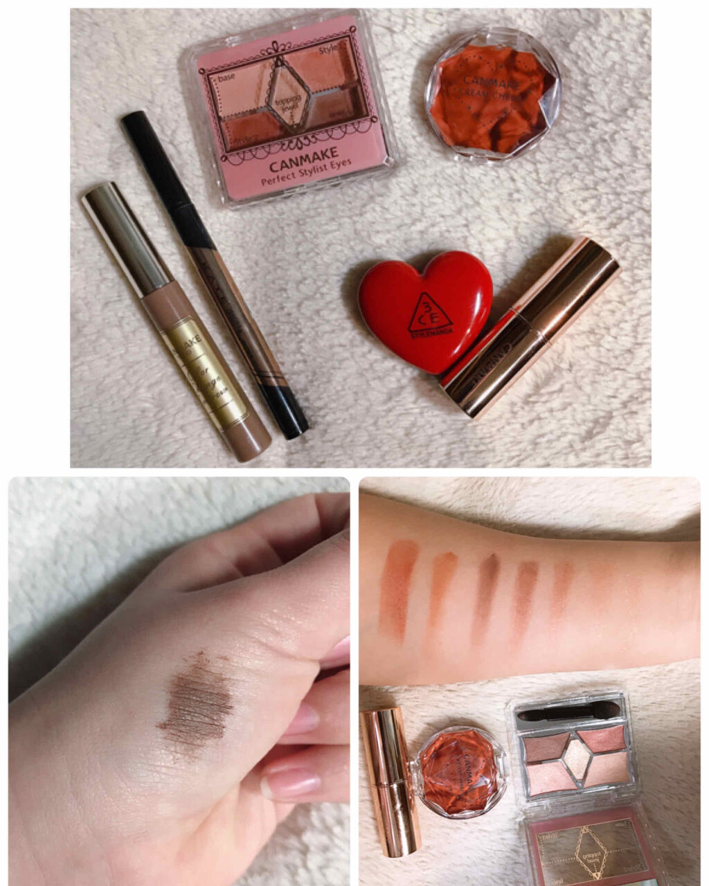 クリームチーク/キャンメイク/ジェル・クリームチークを使ったクチコミ（2枚目）