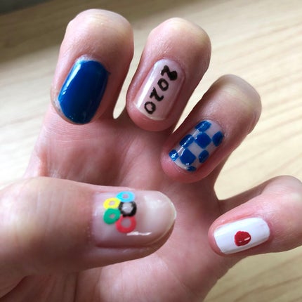 カラフルネイルズ/キャンメイク/マニキュアを使ったクチコミ(2枚目)