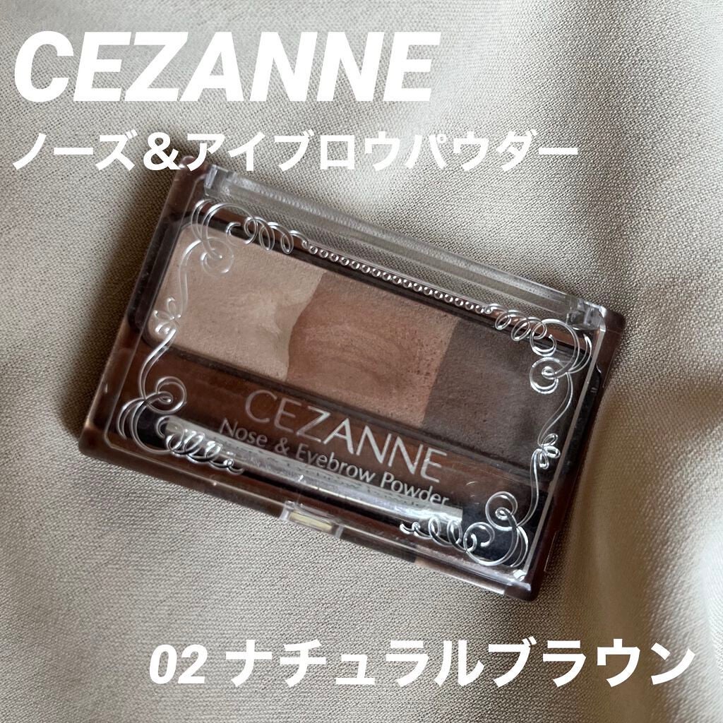 ノーズ&アイブロウパウダー/CEZANNE/パウダーアイブロウを使ったクチコミ(1枚目)