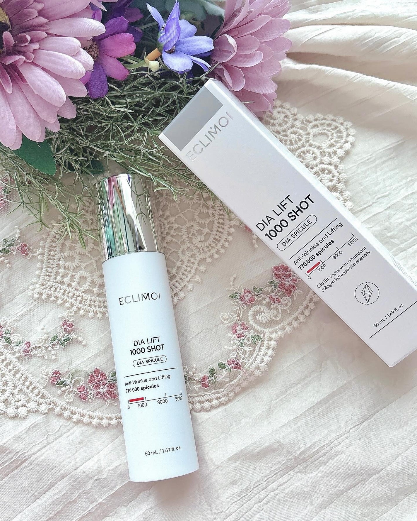 ダイヤリフト1000 SHOT/ECLIMOI/ブースター・導入液を使ったクチコミ(5枚目)