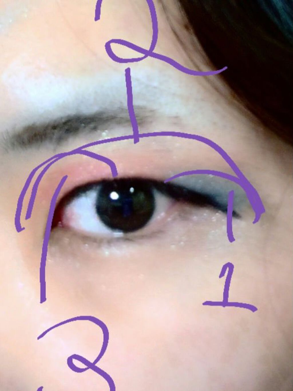 マルチ グリッター/ANNA SUI/単色アイシャドウを使ったクチコミ（3枚目）