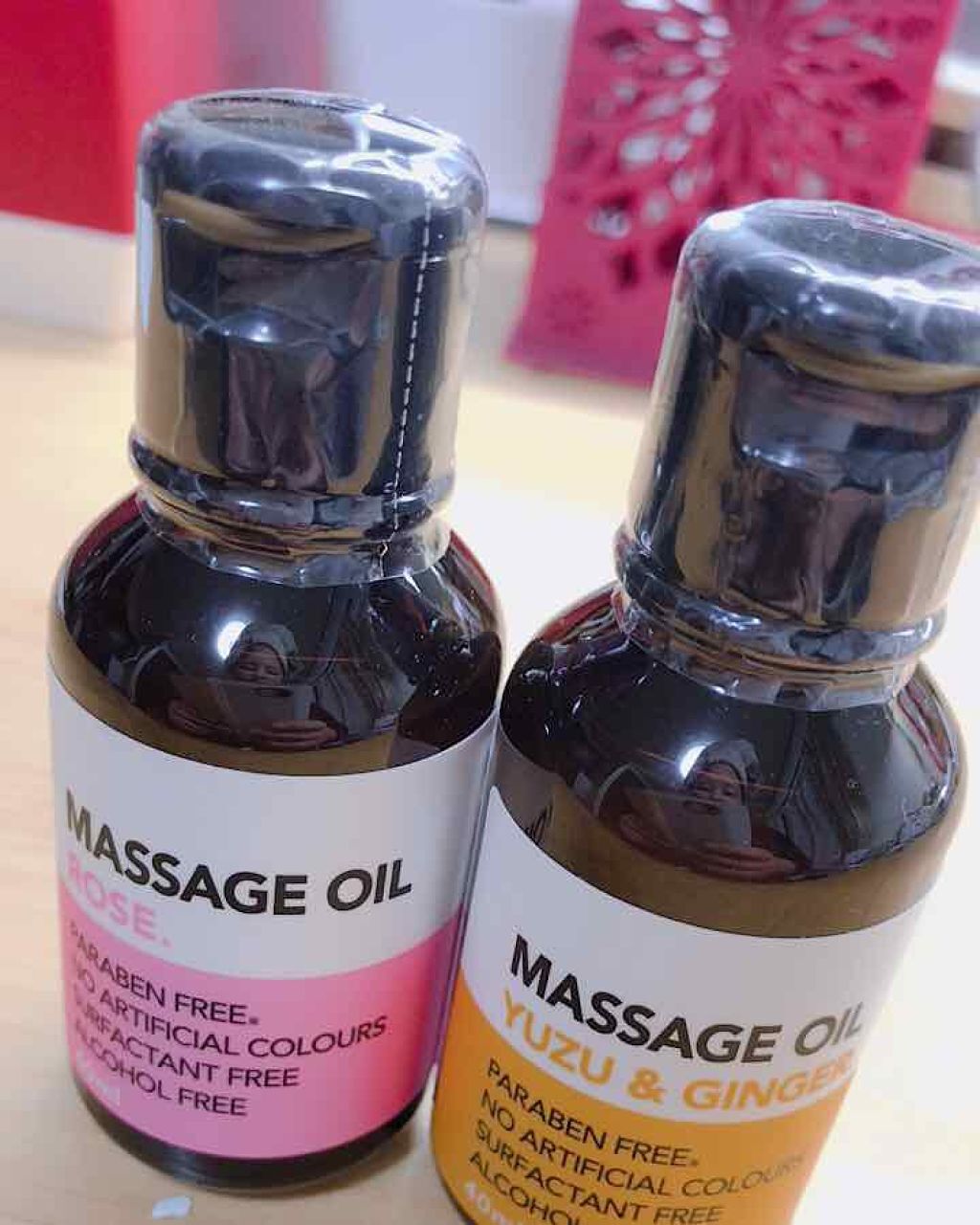 マッサージオイル/DAISO/ボディオイルを使ったクチコミ(1枚目)