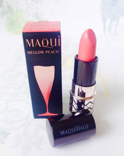 ルージュ ミニ OR202 メロウピーチ/マキアージュ/口紅の画像