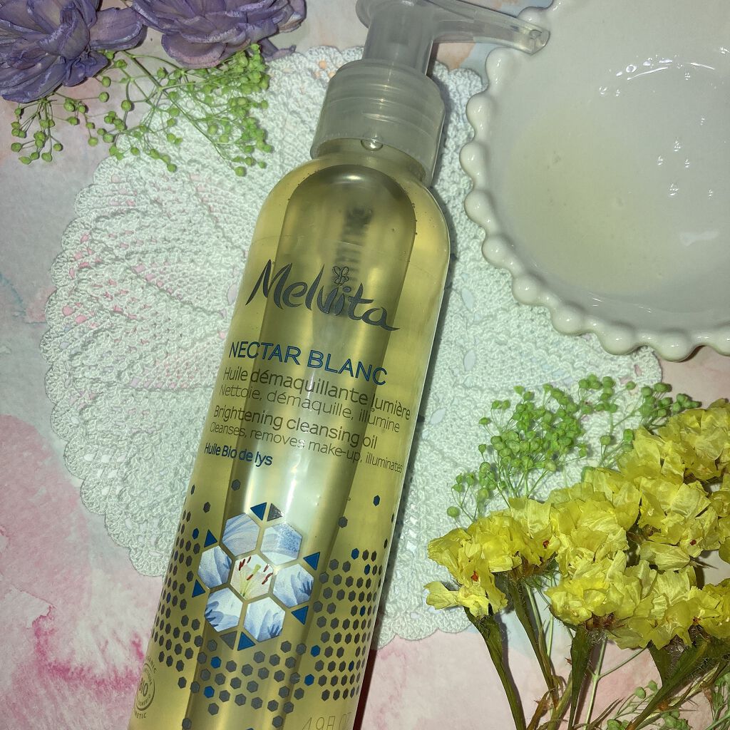 ネクターブラン クレンジングオイル /Melvita/オイルクレンジングを使ったクチコミ（3枚目）