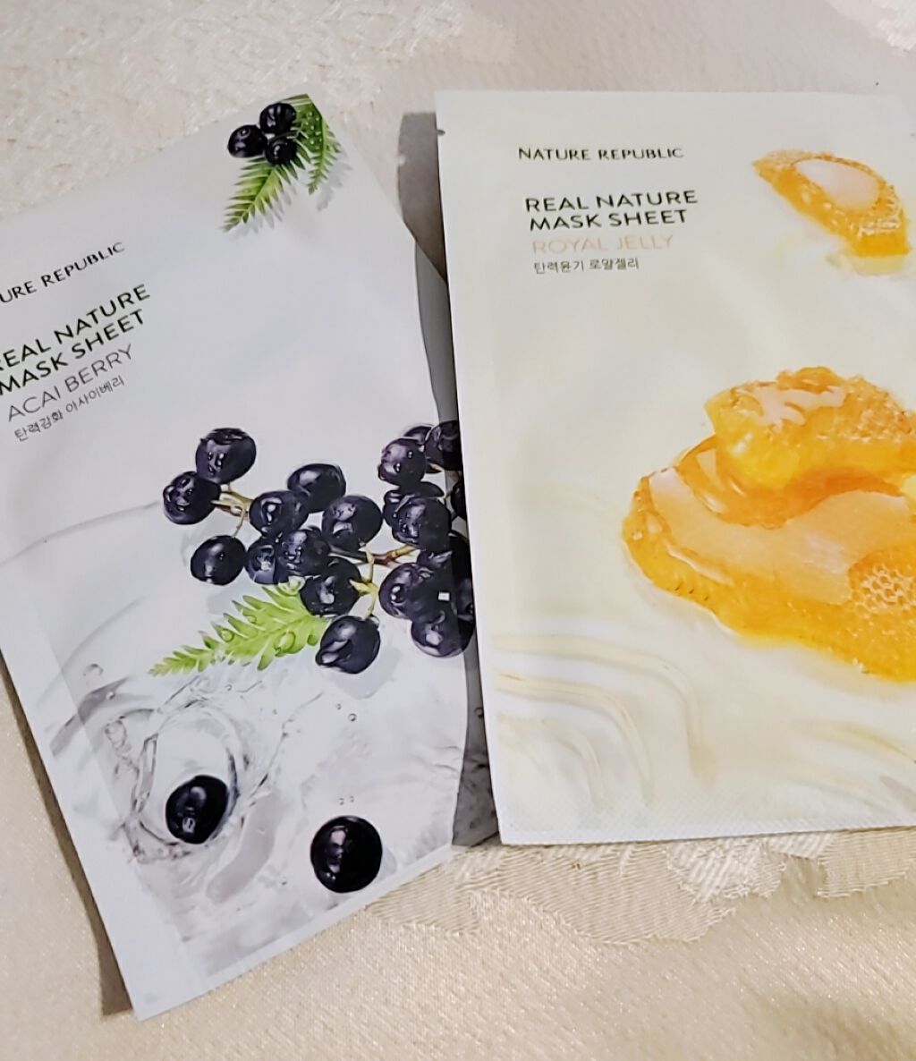 リアルネイチャー マスクシート/ネイチャーリパブリック/シートマスク・パックを使ったクチコミ（2枚目）
