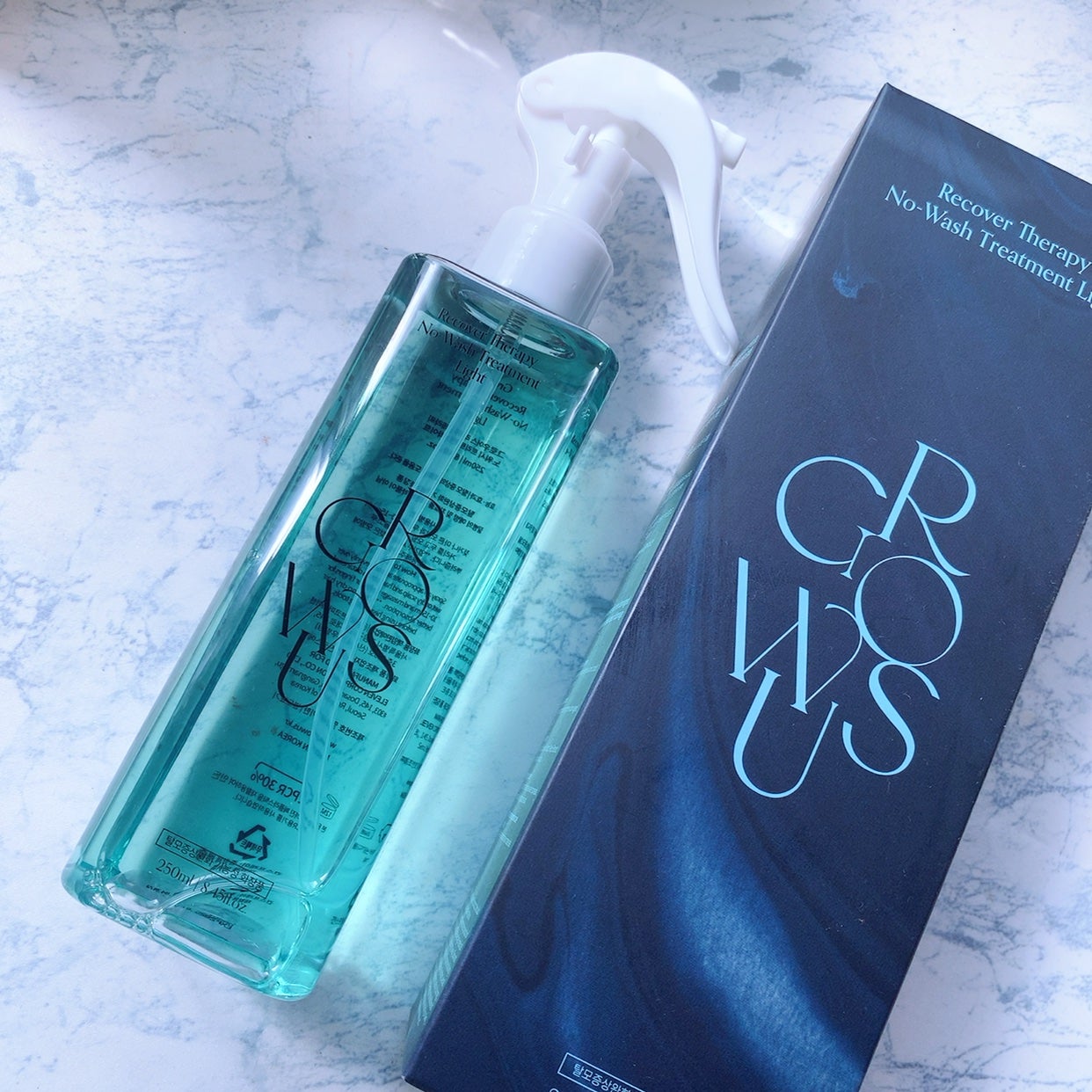 洗い流さないトリートメント/GROWUS/アウトバストリートメントを使ったクチコミ(3枚目)