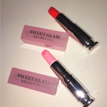 SWEET GLAM TINT GLOW/SECRET KEY/口紅を使ったクチコミ（1枚目）