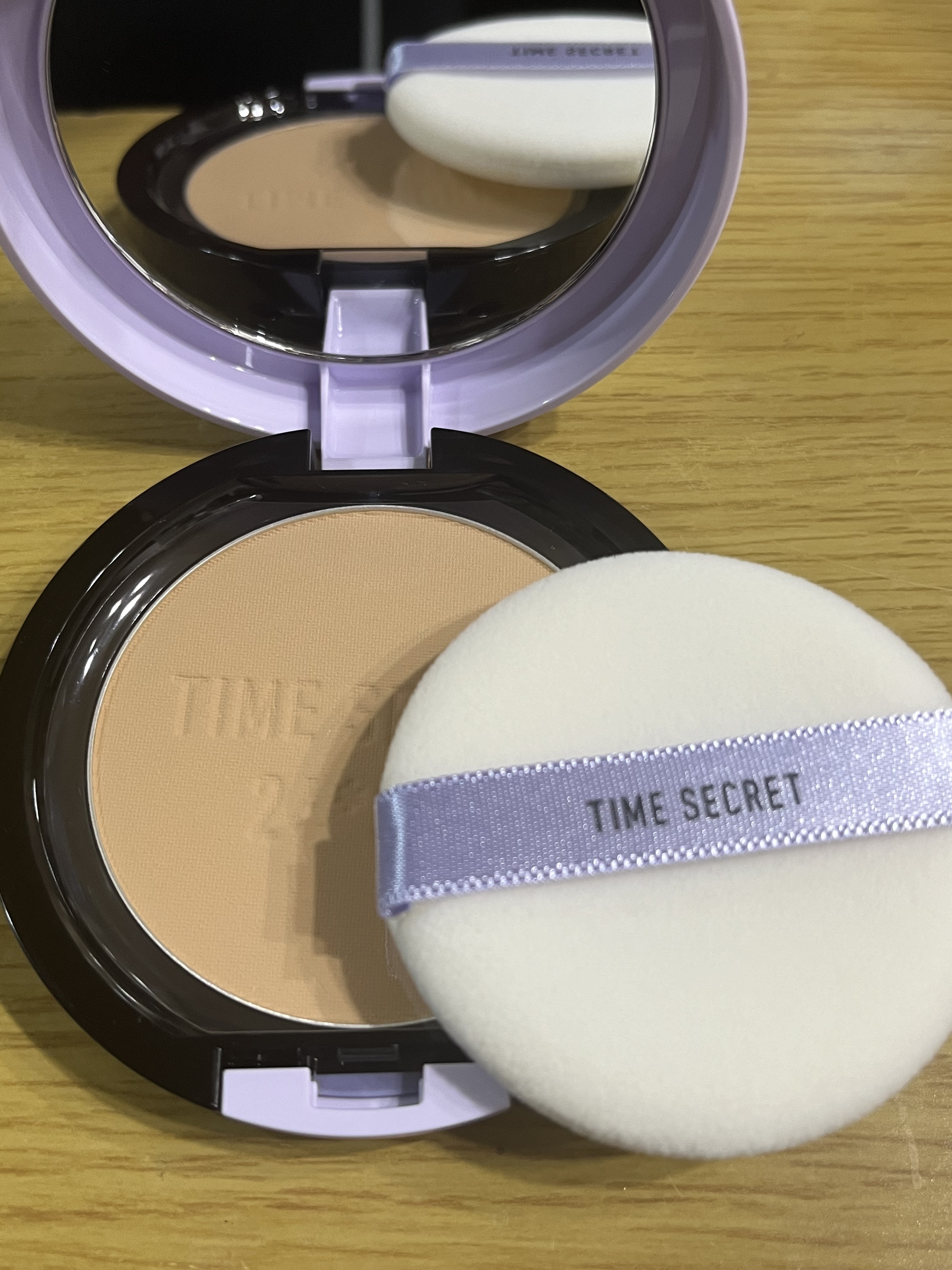 ミネラル 薬用プレストパウダー ミディアムオークル（サンリオクロミデザイン）/TIME SECRET/プレストパウダーを使ったクチコミ（3枚目）