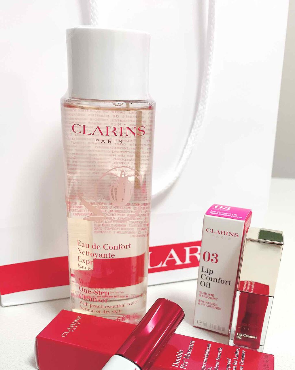 オードコンフォート エクスプレス/CLARINS/クレンジングウォーターを使ったクチコミ(1枚目)