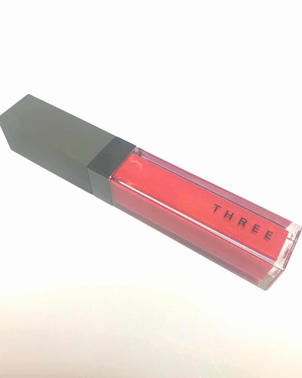 シマリング リップジャム 14 WEAR THE SUNSET/THREE/リップグロスを使ったクチコミ（1枚目）