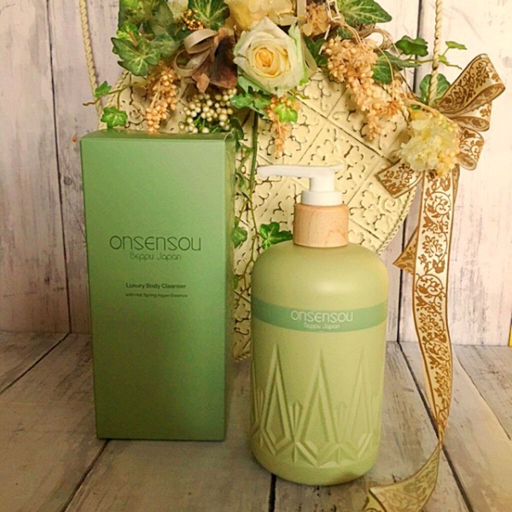 温泉藻配合ボディクレンザー/ONSENSOU/ボディソープを使ったクチコミ（1枚目）