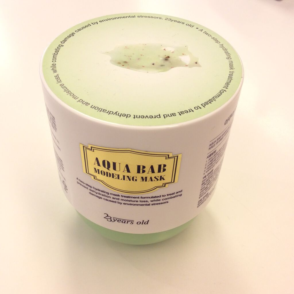 アクアバムモデリングマスク/23years old/洗い流すパック・マスクを使ったクチコミ（1枚目）