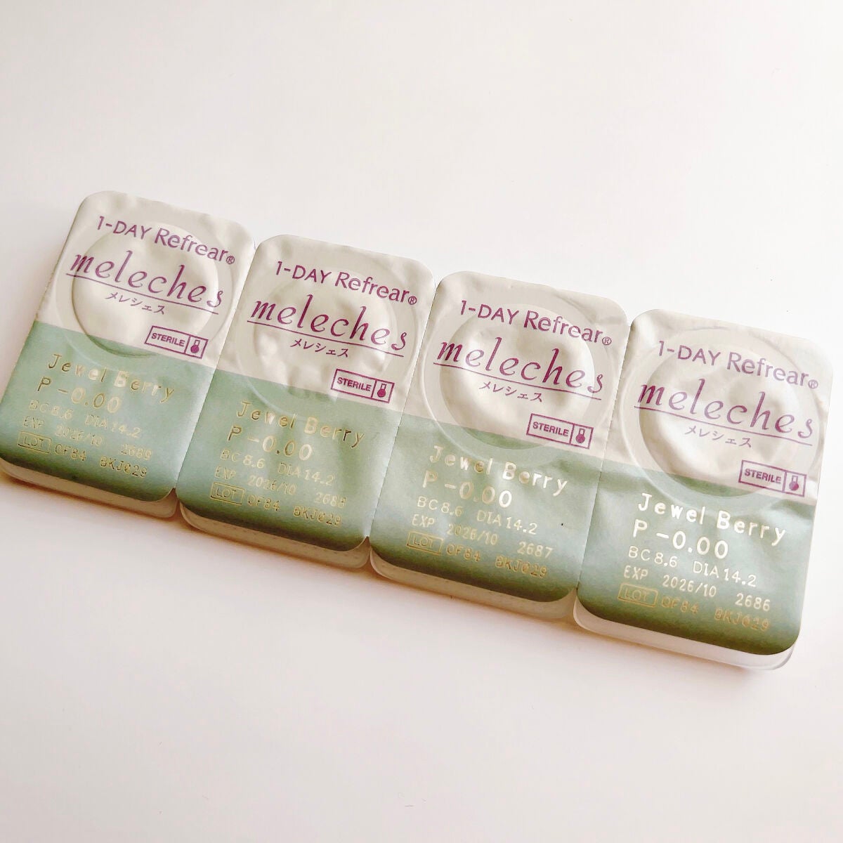 ワンデーリフレア メレシェス/Refrear/ワンデー(1DAY)カラコンを使ったクチコミ(2枚目)