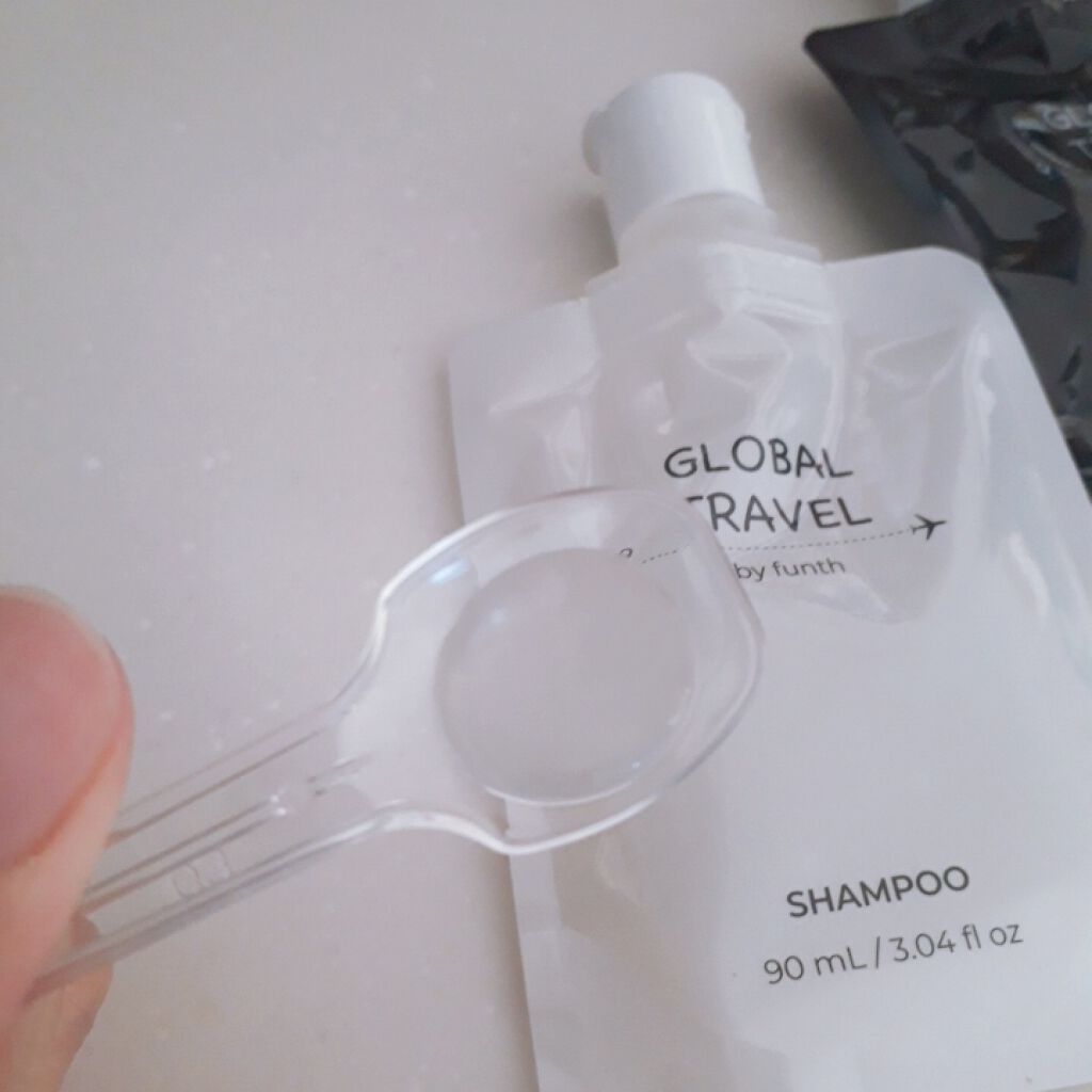 シャンプー／トリートメント/GLOBAL TRAVEL/市販シャンプーを使ったクチコミ（2枚目）