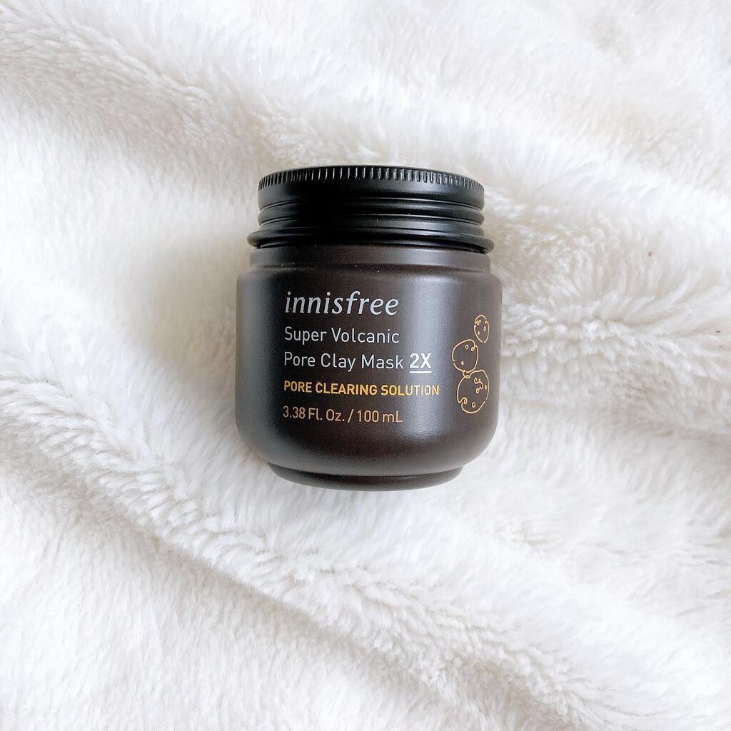 スーパーヴォルカニック　ポア　クレイマスク/innisfree/洗い流すパック・マスクを使ったクチコミ（1枚目）