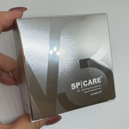 V3シャイニングファンデーション/SPICARE/クッションファンデーションを使ったクチコミ(7枚目)