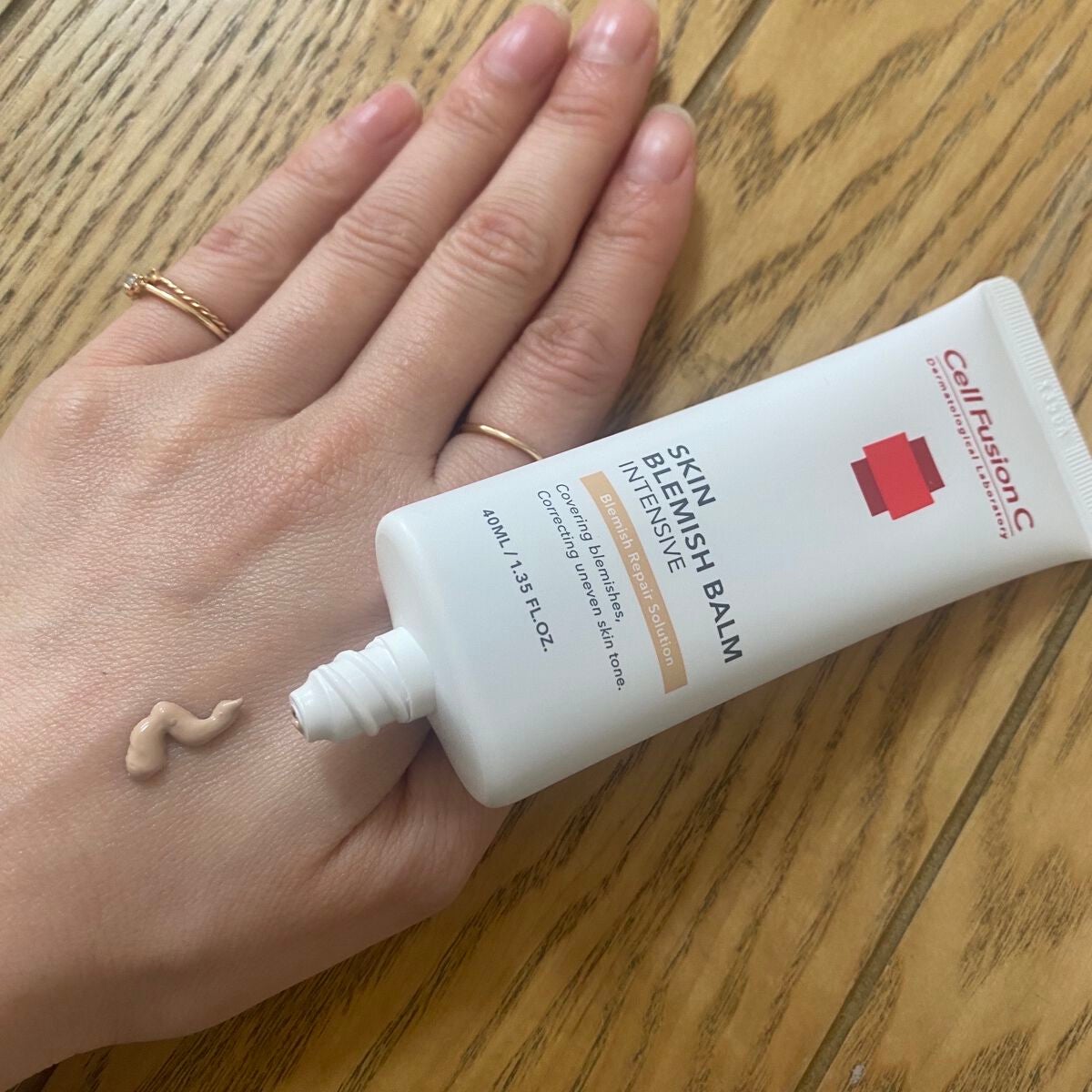 スキンブレミッシュバーム/Cell Fusion C(セルフュージョンシー)/化粧下地を使ったクチコミ(2枚目)
