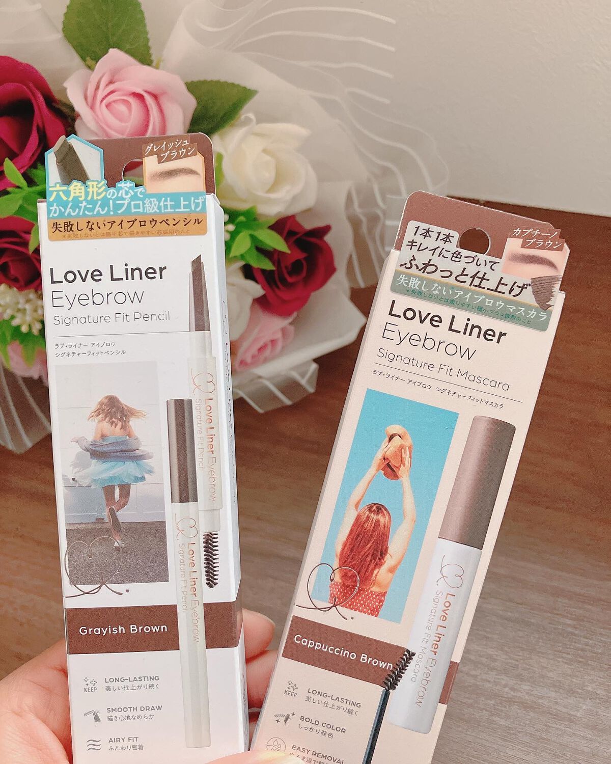 ラブ・ライナー シグネチャーフィットマスカラ<アイブロウ>/ラブ・ライナー/眉マスカラを使ったクチコミ(8枚目)