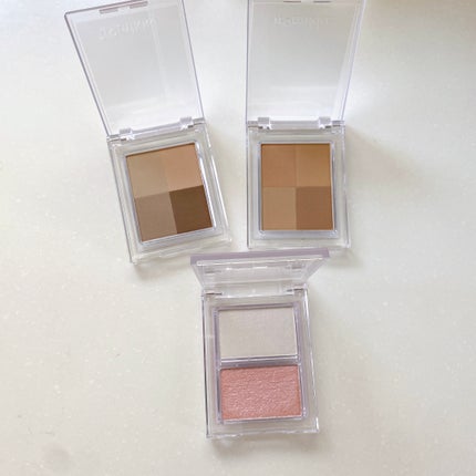 iromikke イロミッケ 4色シェーディングパレットのクチコミ「\iromikke 4色シェーディングパレット/
01 modern gray
02 pi.....」(2枚目)