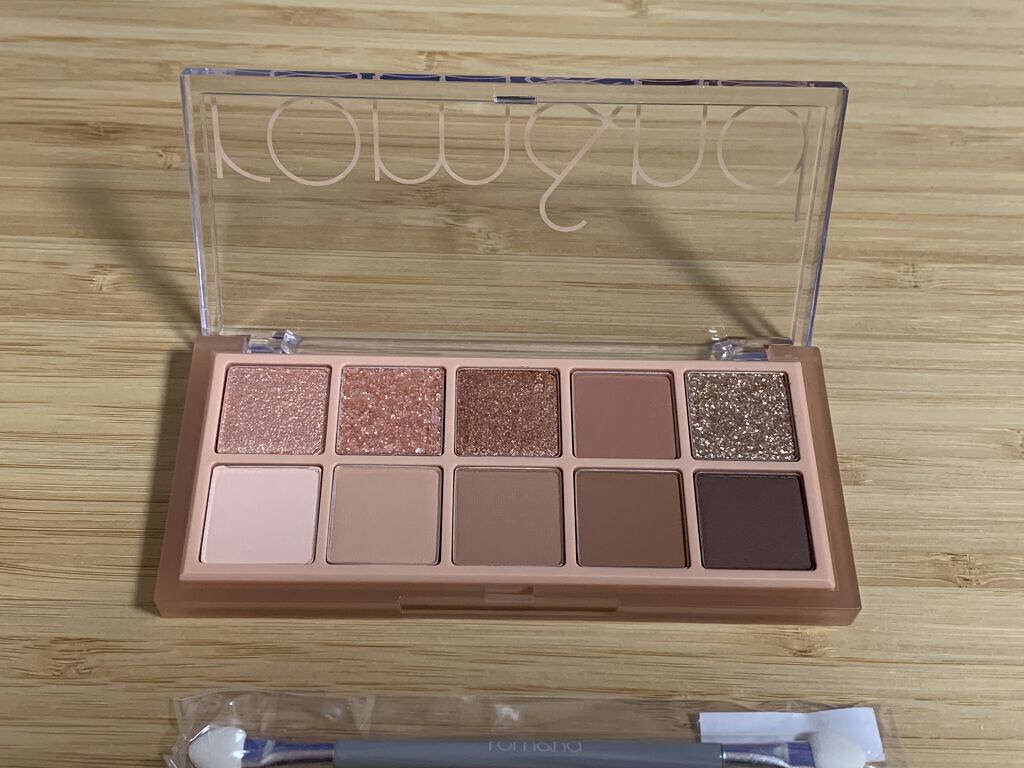 ベターザンパレット/rom&nd/アイシャドウパレットを使ったクチコミ（2枚目）