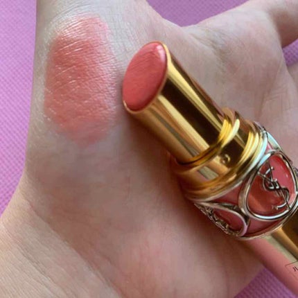 ルージュ ヴォリュプテ シャイン/YVES SAINT LAURENT BEAUTE/口紅を使ったクチコミ(1枚目)