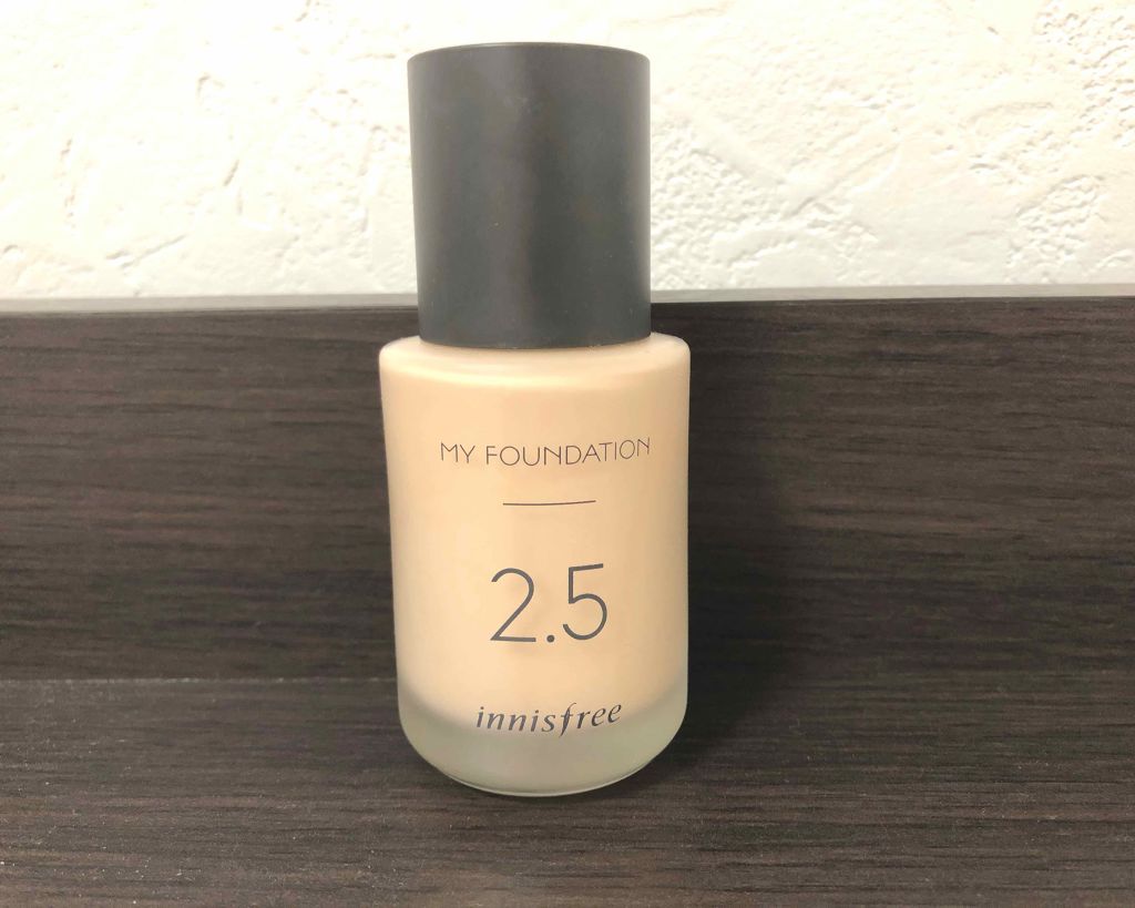 マイファンデーション/innisfree/リキッドファンデーションを使ったクチコミ(1枚目)