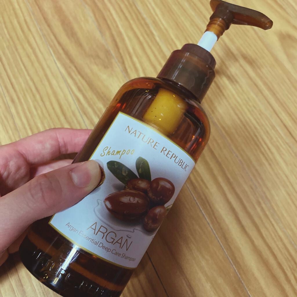 アルガンエッセンシャル ディープケア シャンプー/ネイチャーリパブリック/市販シャンプーを使ったクチコミ(1枚目)