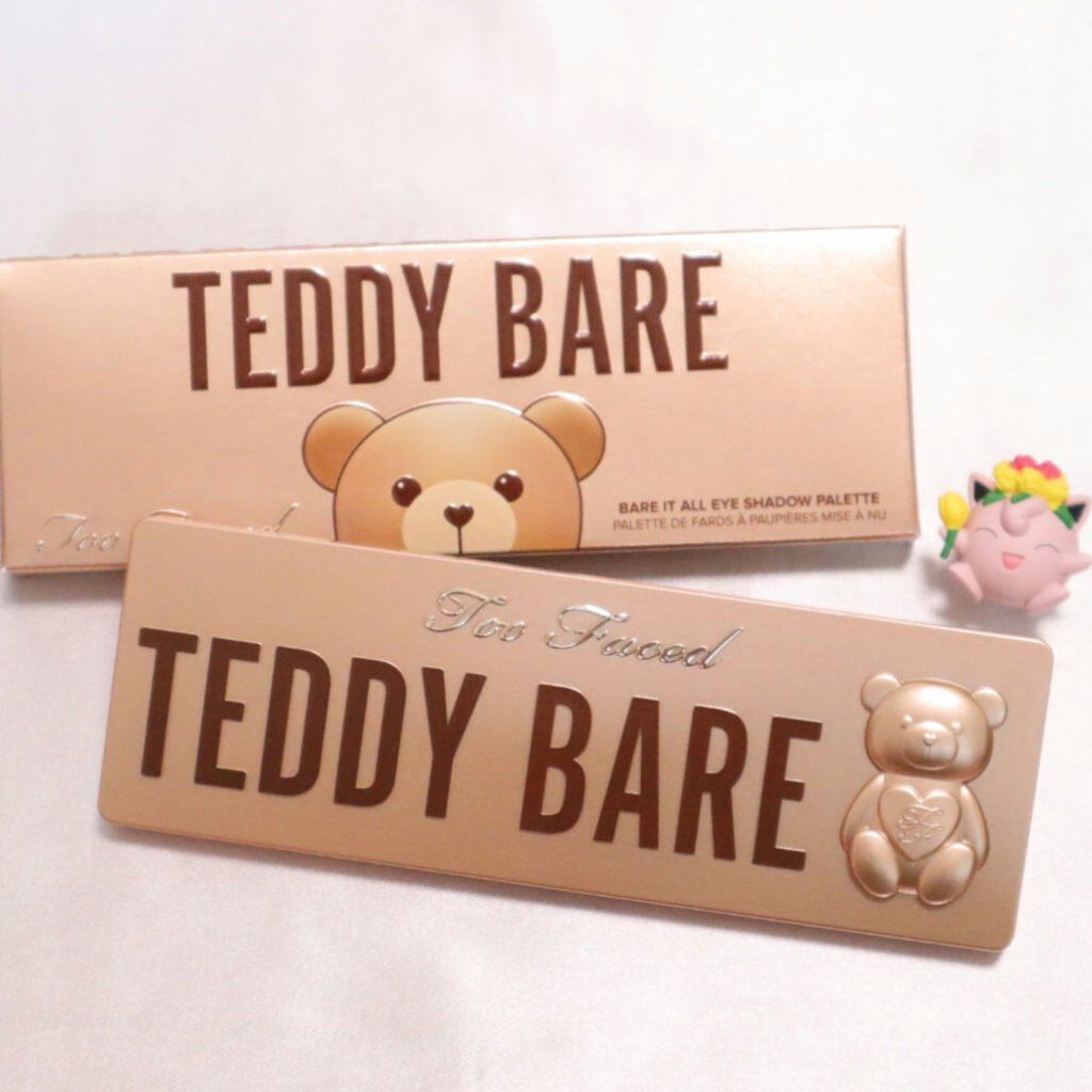 テディ ベア アイシャドウ パレット/Too Faced/アイシャドウパレットを使ったクチコミ（3枚目）