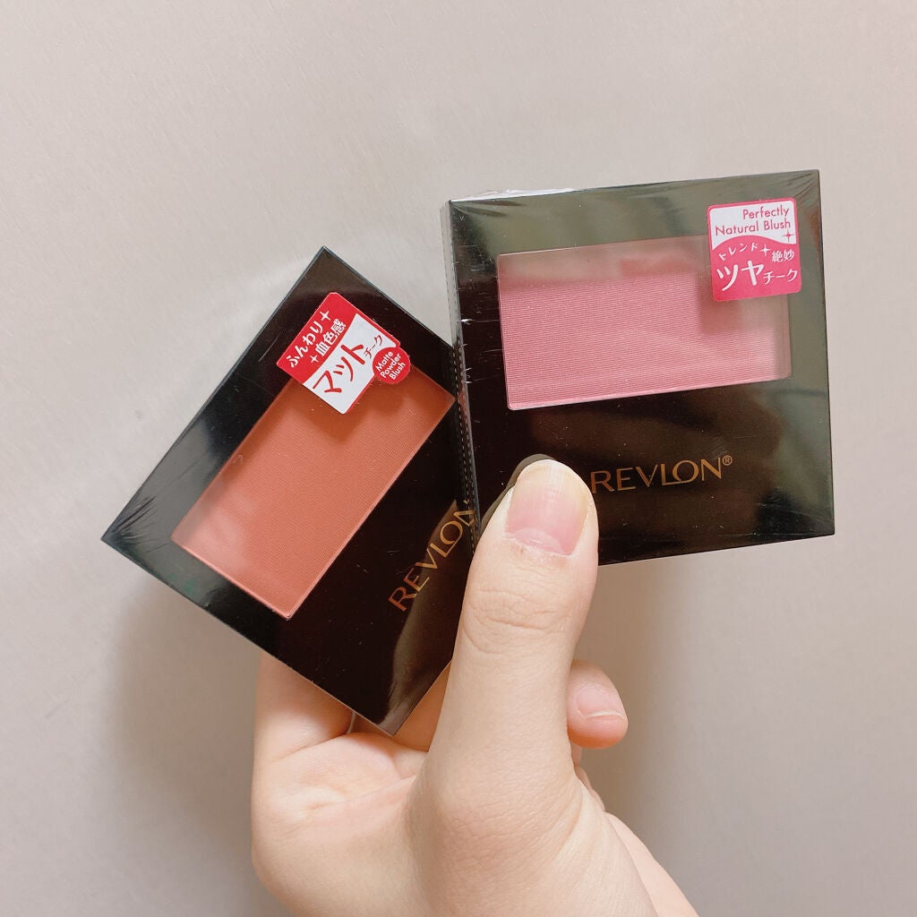 マット パウダー ブラッシュ/REVLON/パウダーチークを使ったクチコミ(1枚目)