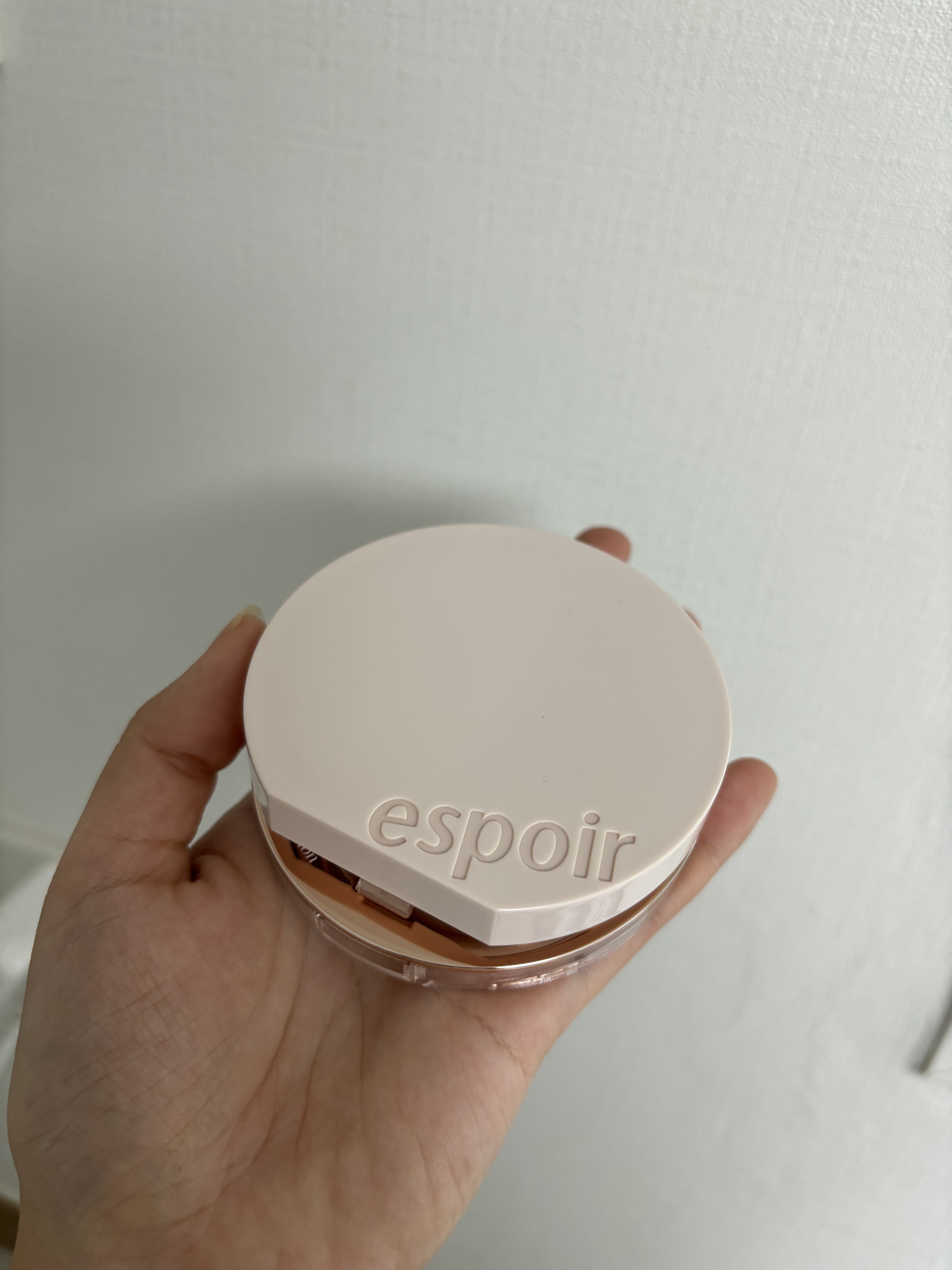 エスポア ビーグロー ボリュームクッション 23 ベージュ/espoir/クッションファンデーションを使ったクチコミ（1枚目）