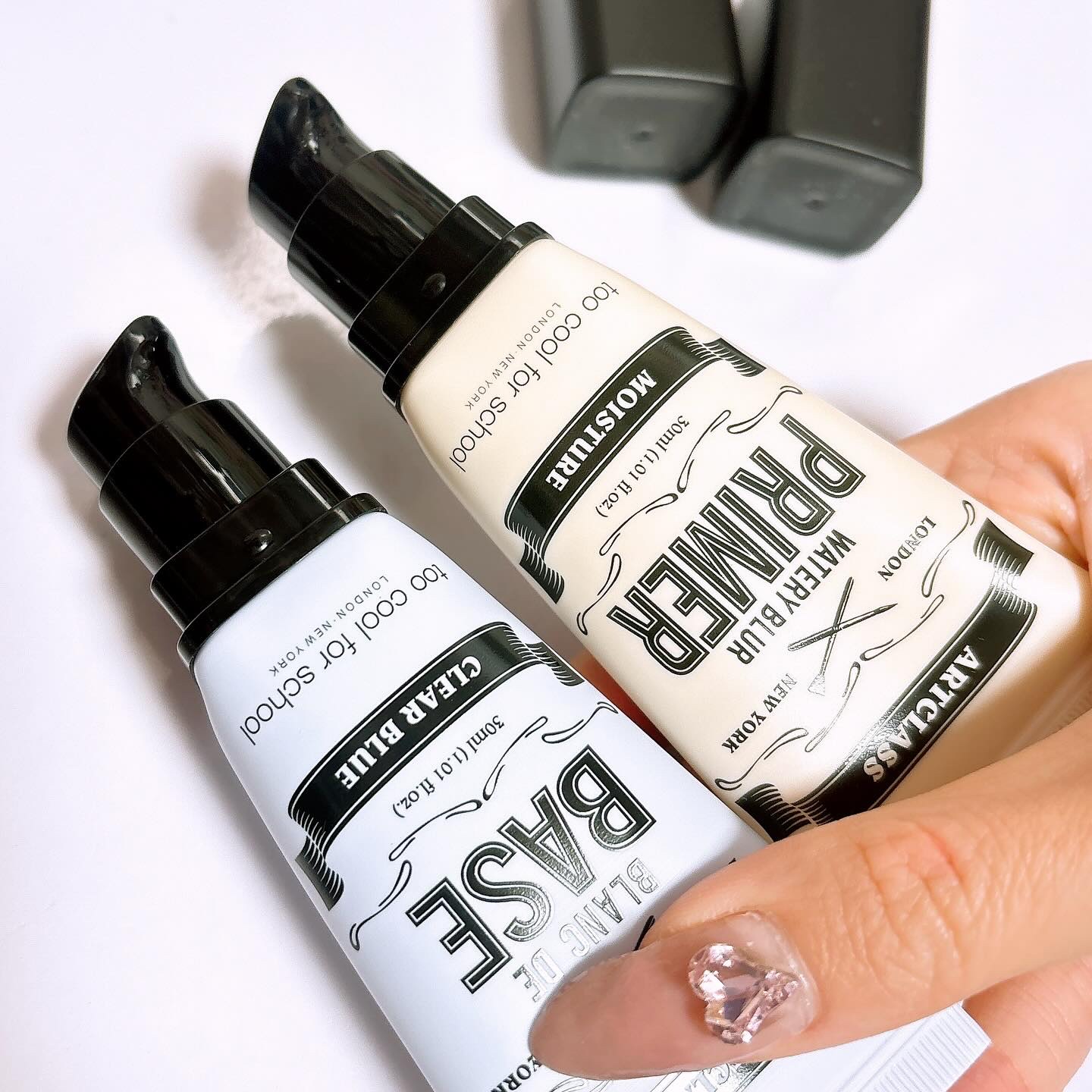 しっとり&なめらかウォータリーブラープライマー/too cool for school/化粧下地を使ったクチコミ（3枚目）