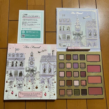 クリスマス イン ロンドン メイクアップ コレクション /Too Faced/メイクアップキットを使ったクチコミ（3枚目）