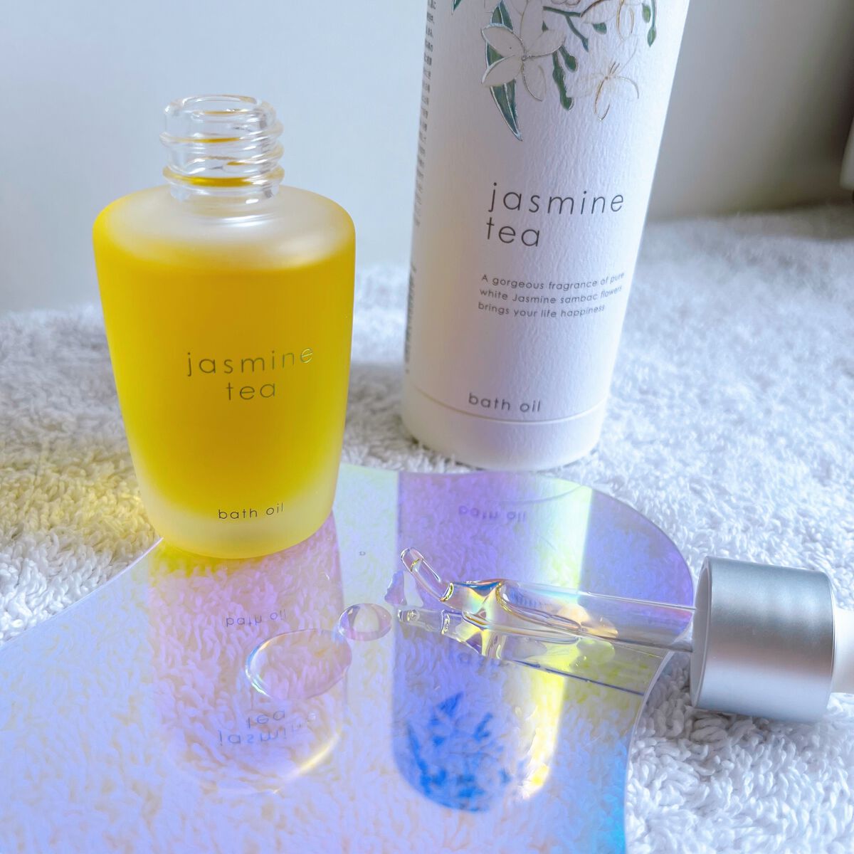 あっちゃん on LIPS 「生活の木ジャスミンティーバスオイル@favor_officia..」(2枚目)