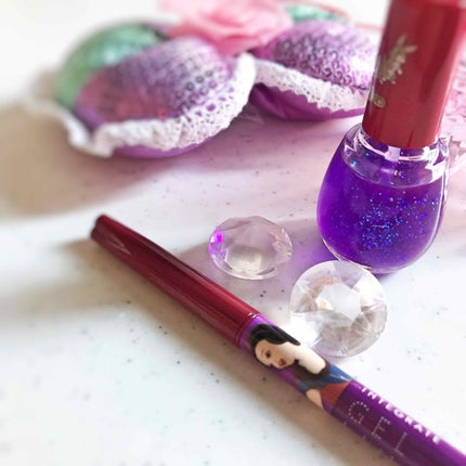 ジェルドロップネール VI3 VIOLET/インテグレート/マニキュアを使ったクチコミ(1枚目)