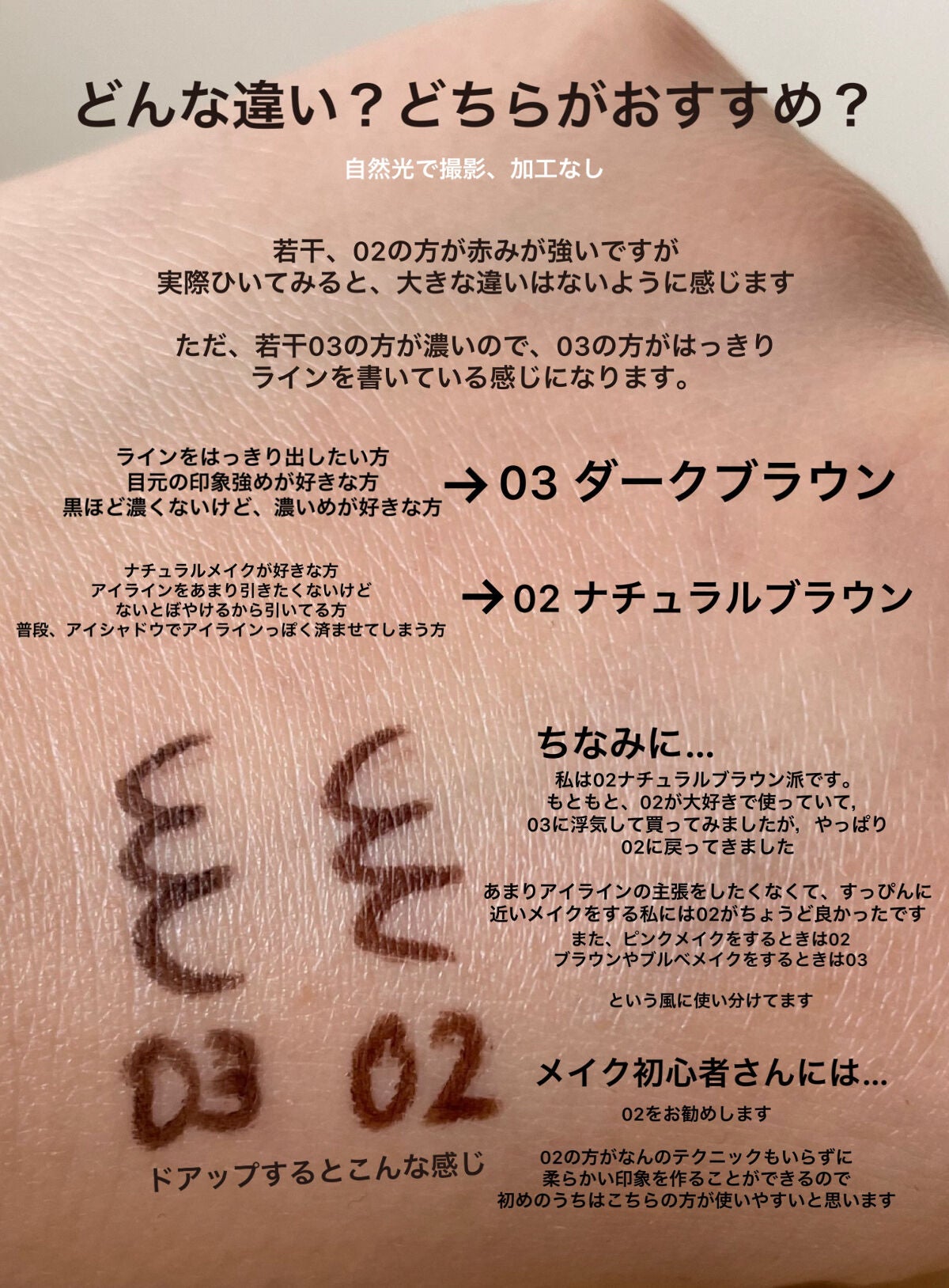 クリーミータッチライナー/キャンメイク/ジェルアイライナーを使ったクチコミ(3枚目)