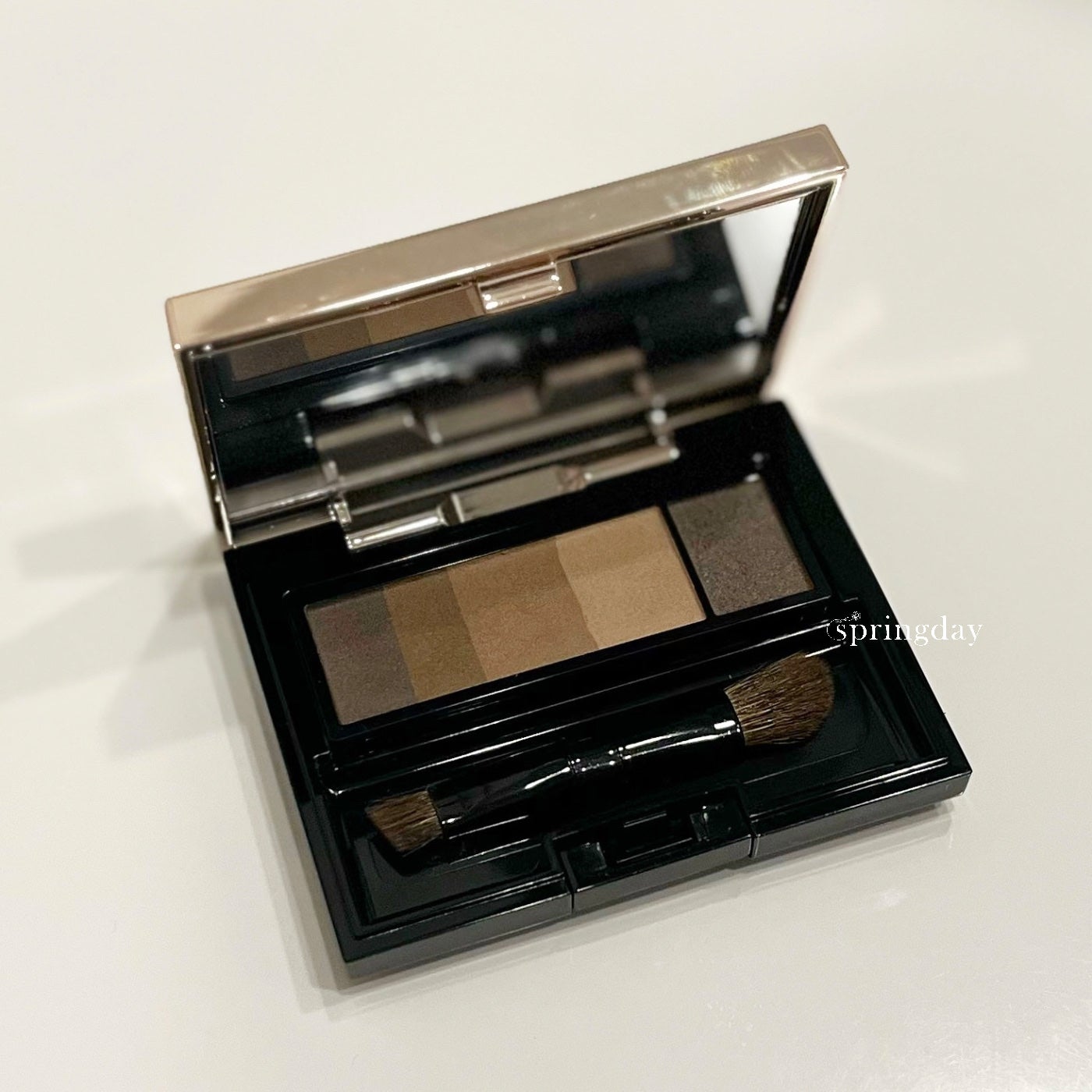 アイブロースタイリング 3D/マキアージュ/パウダーアイブロウを使ったクチコミ(2枚目)