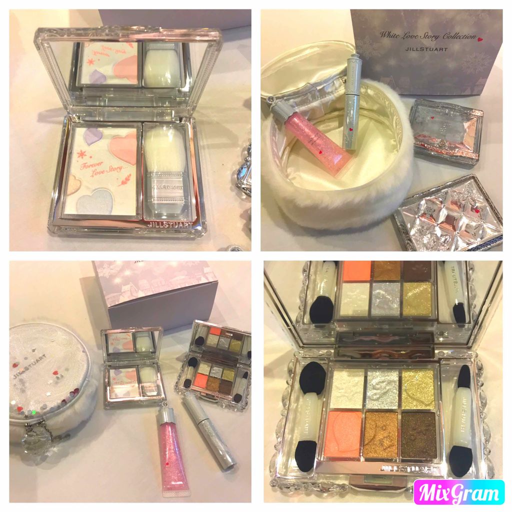 ホワイトラブストーリー コレクション (クリスマスコフレ 2018)/JILL STUART/メイクアップキットを使ったクチコミ(1枚目)