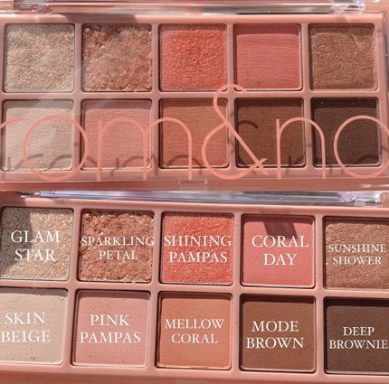 ベターザンパレット/rom&nd/アイシャドウパレットを使ったクチコミ(2枚目)