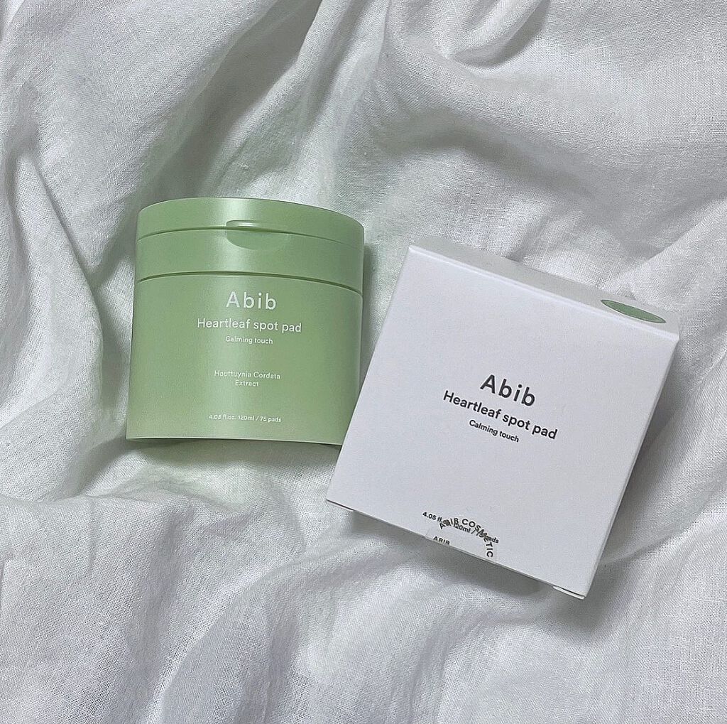 ドクダミカーミングタッチスポットパッド/Abib /トナーパッドを使ったクチコミ（1枚目）